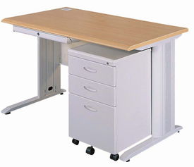 钢制办公桌钢木办公桌行政主管桌