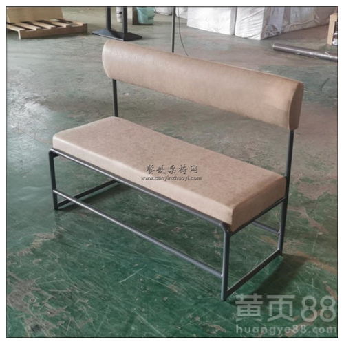 【广州美式铁艺家具-广州工业风卡座沙发】- 